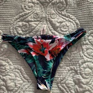 Cupshe tropical bikini bottoms